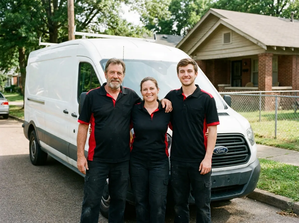 The GraniteWing Pest Care team, pest control service in Memphis, TN